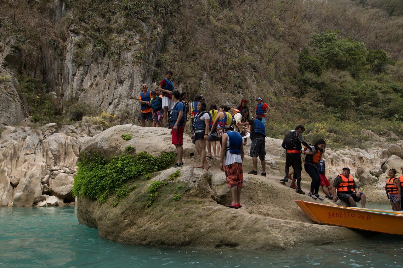 Hotel Cascada Huasteca Tanchachin ภายนอก รูปภาพ
